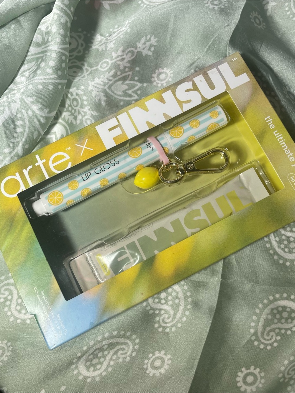 tarte x Finnsul Lemon Lip Gloss Set - Light Blue & Yellow